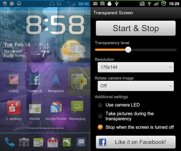 Transparent Screen